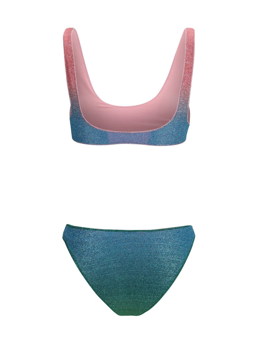 Light Blue Ombre Swimwear 2