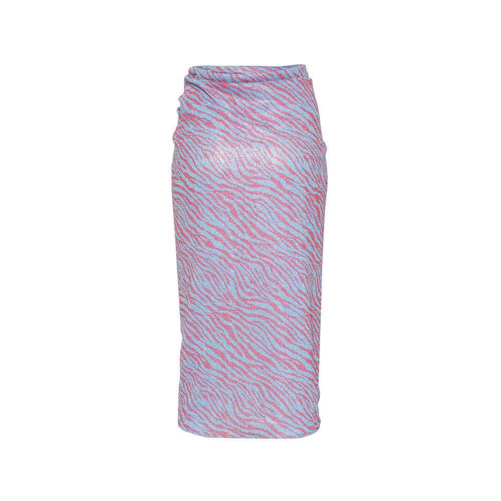 Blue Animal Print Swimwear 2