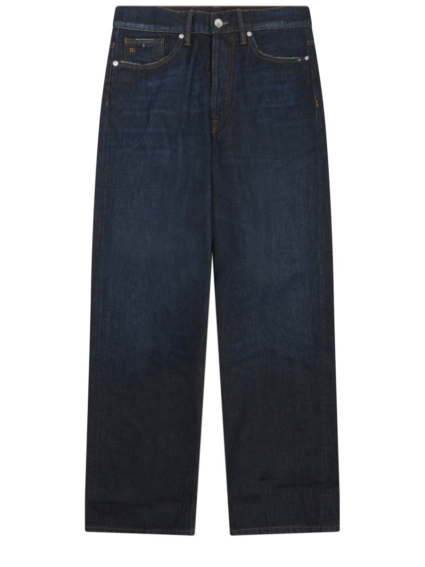 Blue Mid Rise Jeans 1