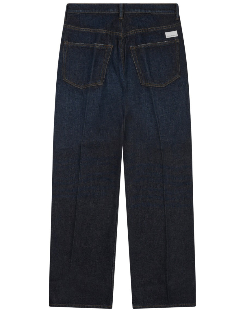 Blue Mid Rise Jeans 2