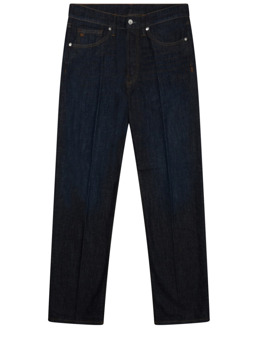 Blue Mid Rise Jeans 1