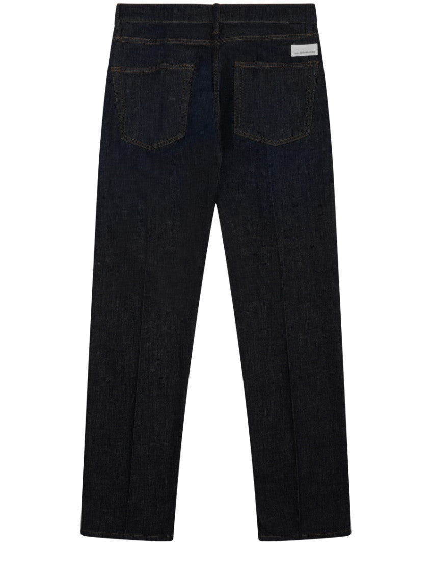 Blue Mid Rise Jeans 2