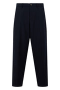 Navy Blue Tapered Trousers 1