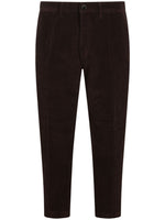 Dark Brown Corduroy Trousers 1
