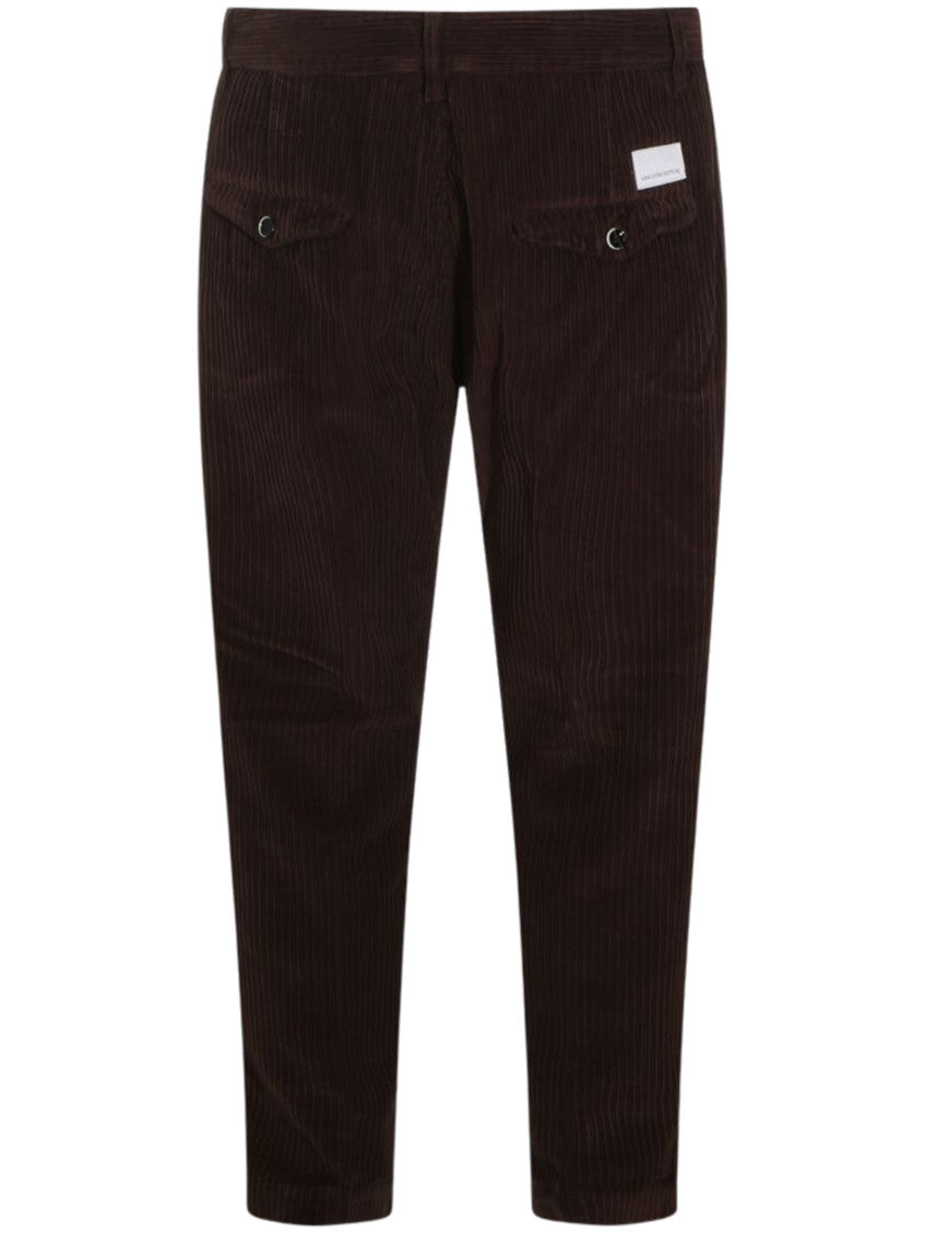 Dark Brown Corduroy Trousers 2