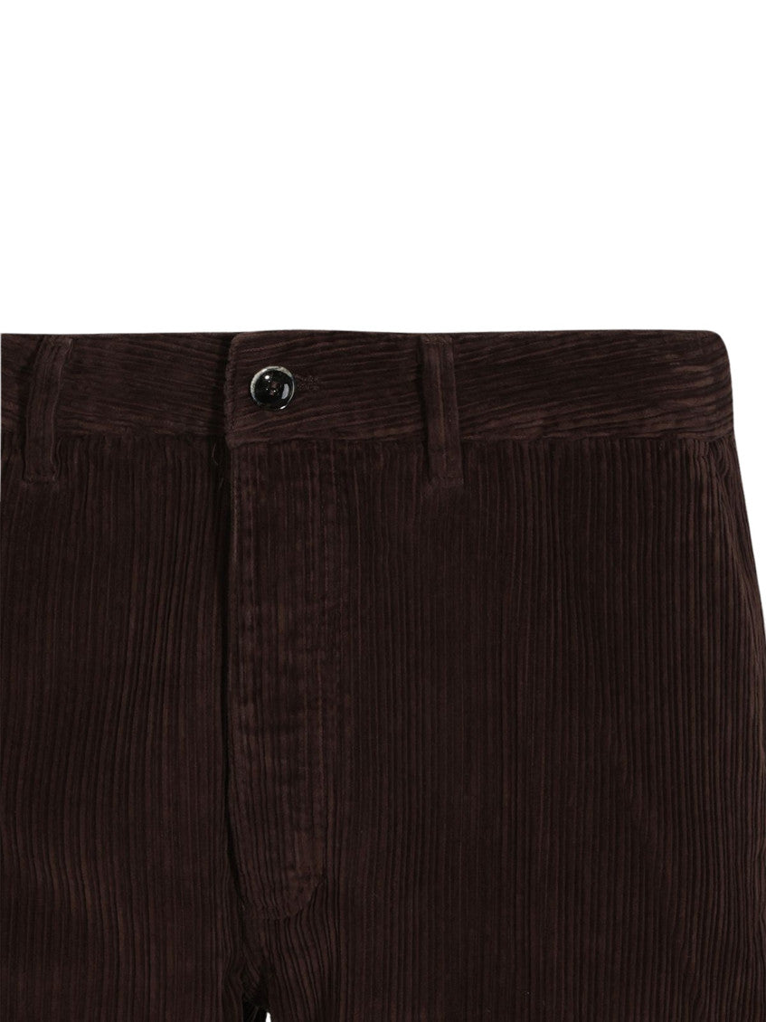 Dark Brown Corduroy Trousers 3