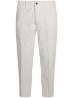 Light Beige Corduroy Trousers 1