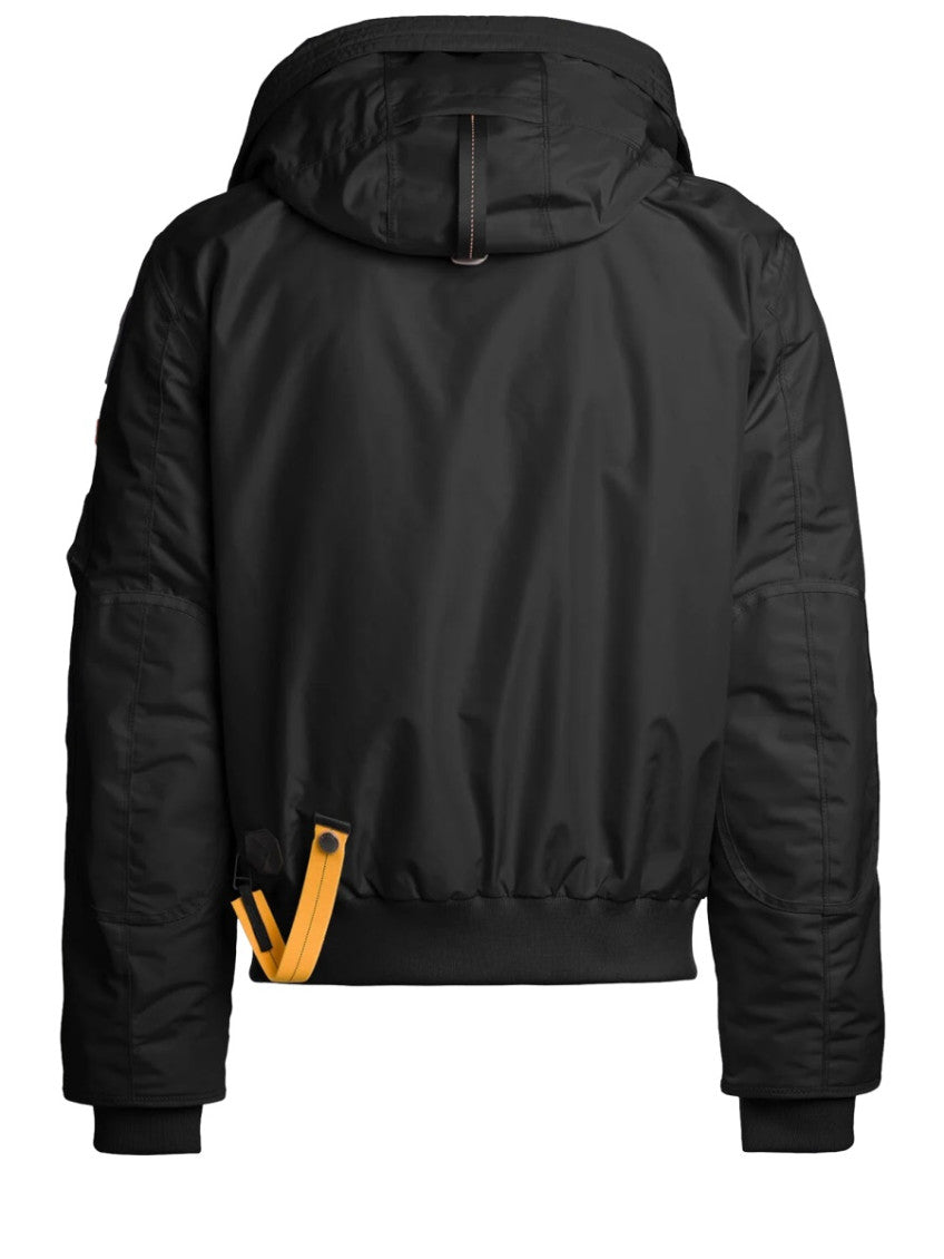 Black Solid Hood Jacket 2