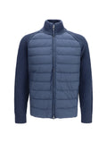 Navy Blue Zip Up Cardigan 1