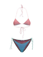 Multicolor Color Block Swimwear 1
