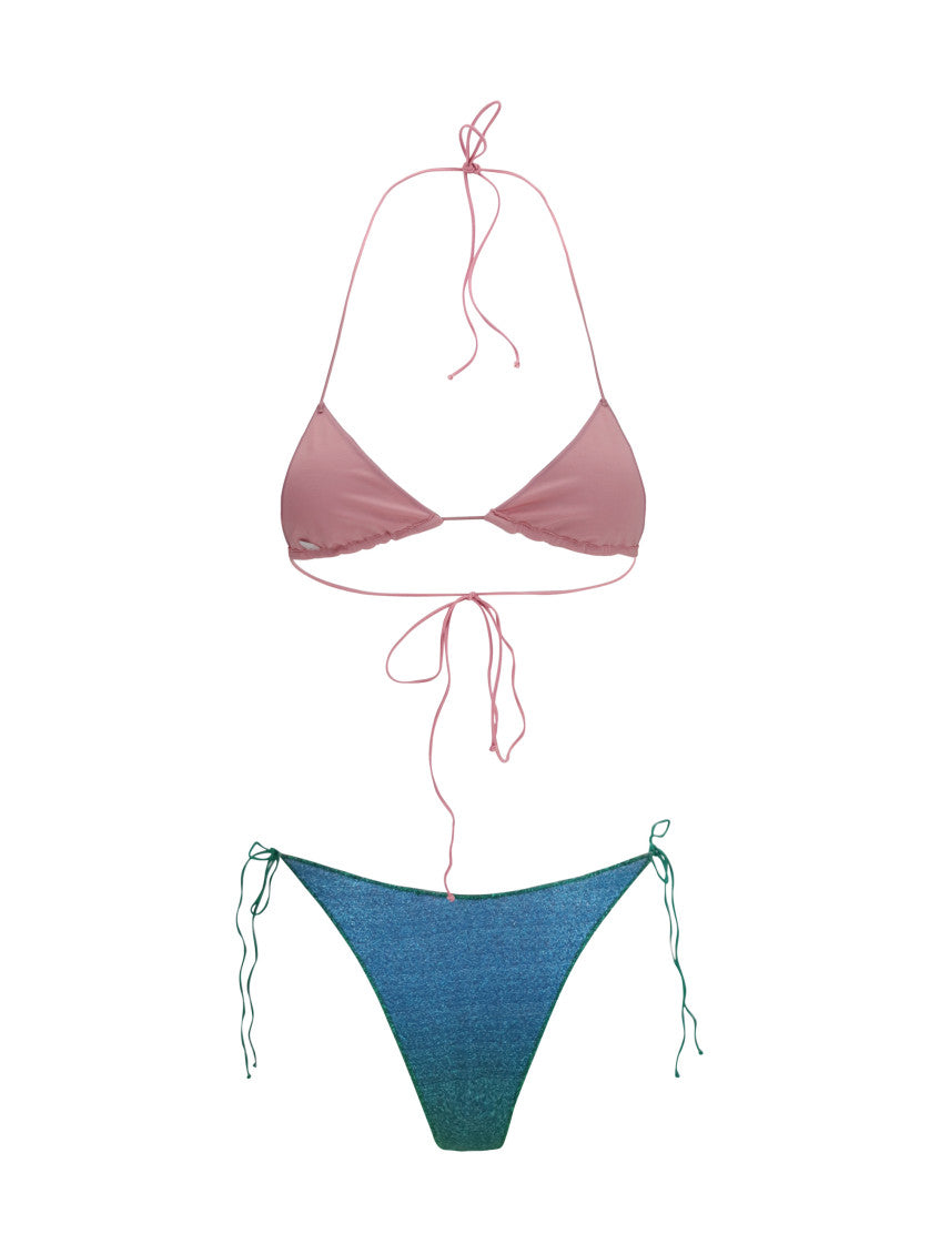 Multicolor Color Block Swimwear 2