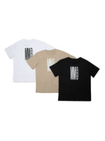 3-peice Multi Color Logo T-Shirt Sets (Kids) 1