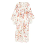 Multicolor Round Neck Maxi Dress 1