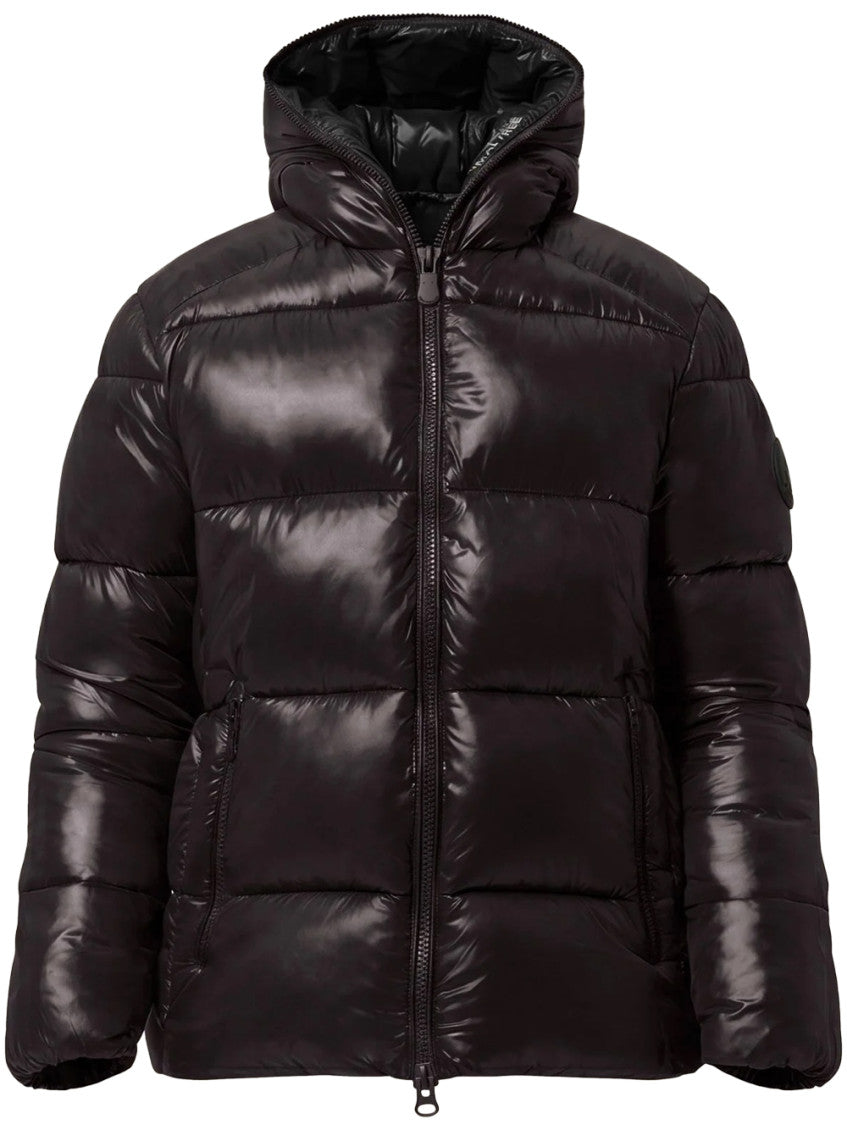 Dark Brown Quilted Jacket 1