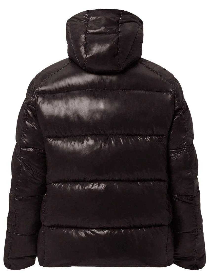 Dark Brown Quilted Jacket 4