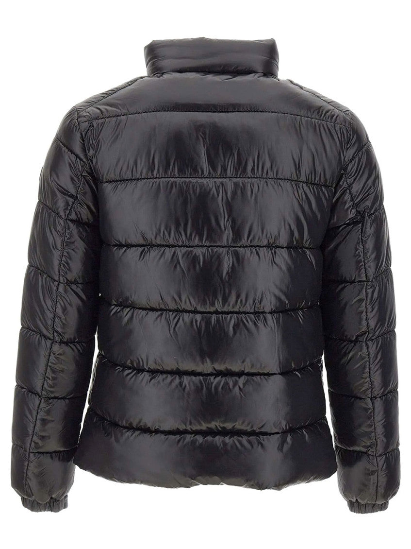Black Mock Collar Jacket 3