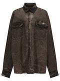 Brown Oversized Shirt 1