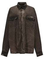 Brown Oversized Shirt 1