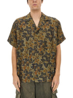 Green Floral Print Shirt 1