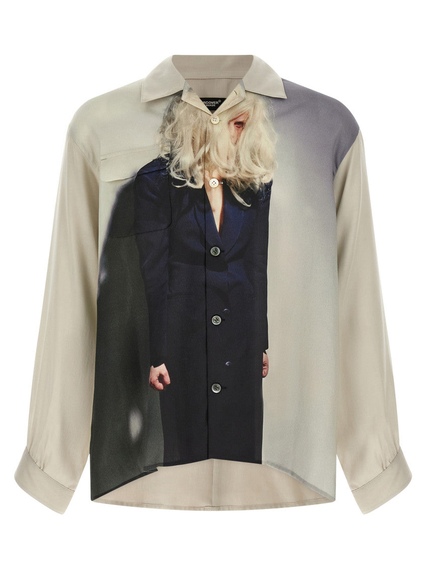 Light Beige Printed Shirt 1