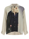 Light Beige Printed Shirt 1