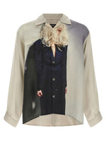 Light Beige Printed Shirt 1