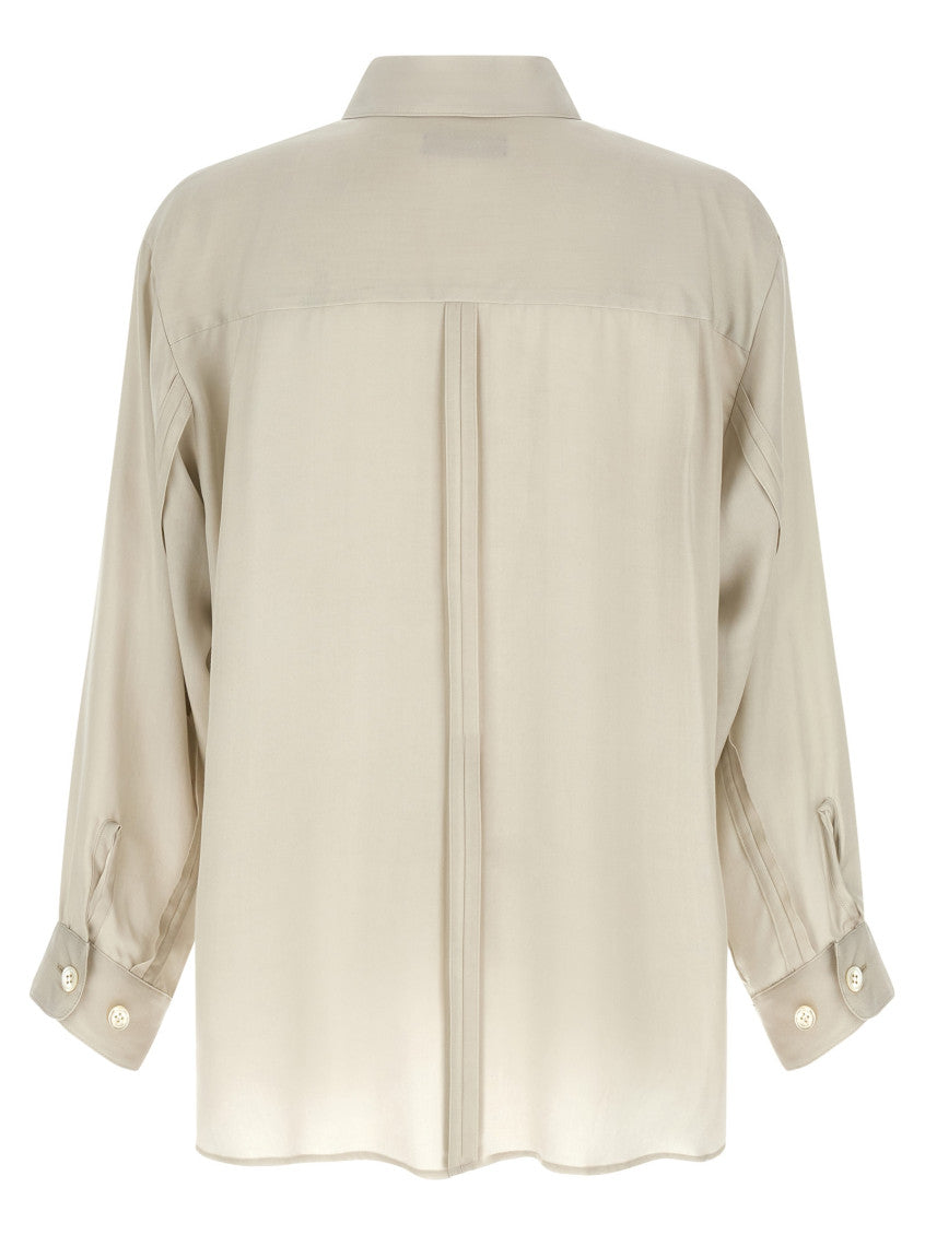 Light Beige Printed Shirt 2