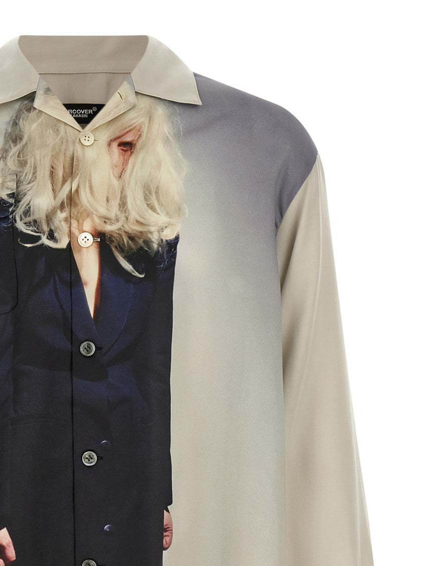 Light Beige Printed Shirt 3