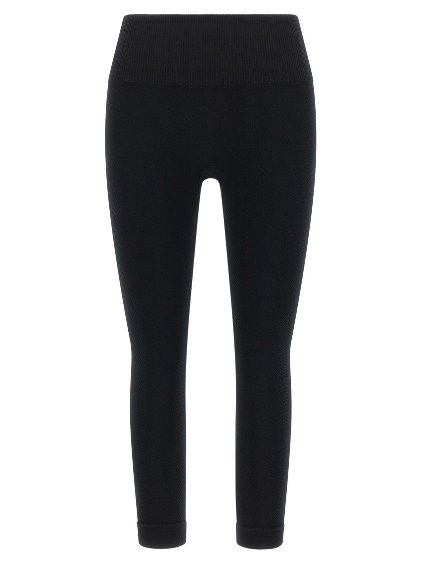 Black Cashmere Textured Activewear 1
