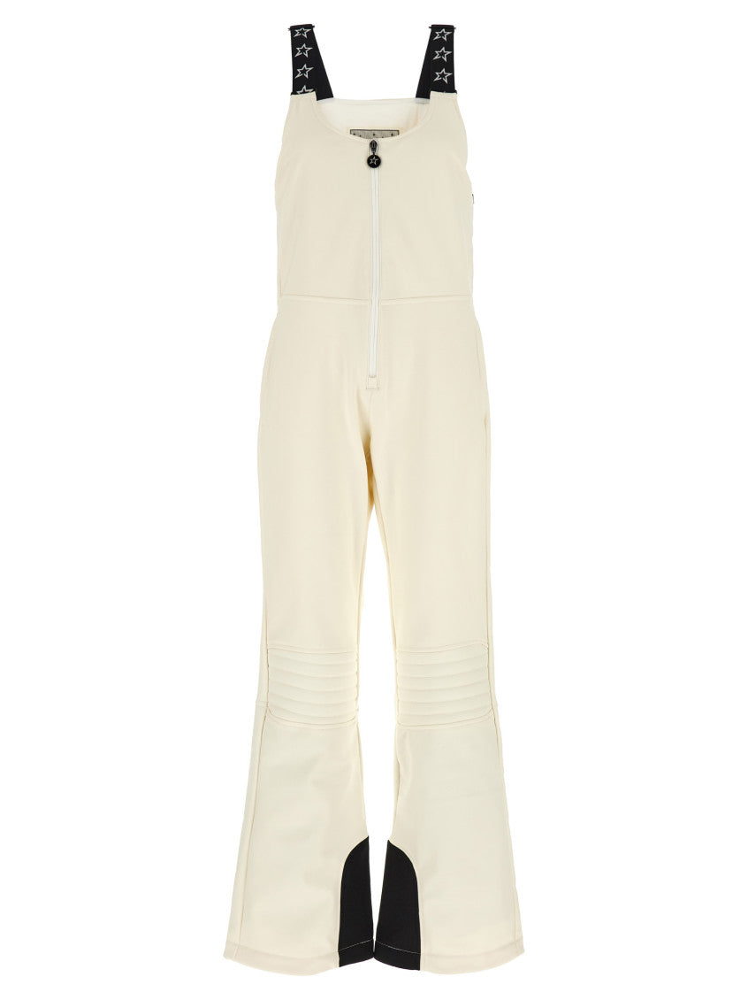 White Scoop Neck Jumpsuit 1