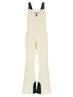 White Scoop Neck Jumpsuit 1