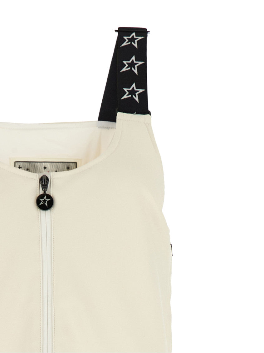 White Scoop Neck Jumpsuit 3