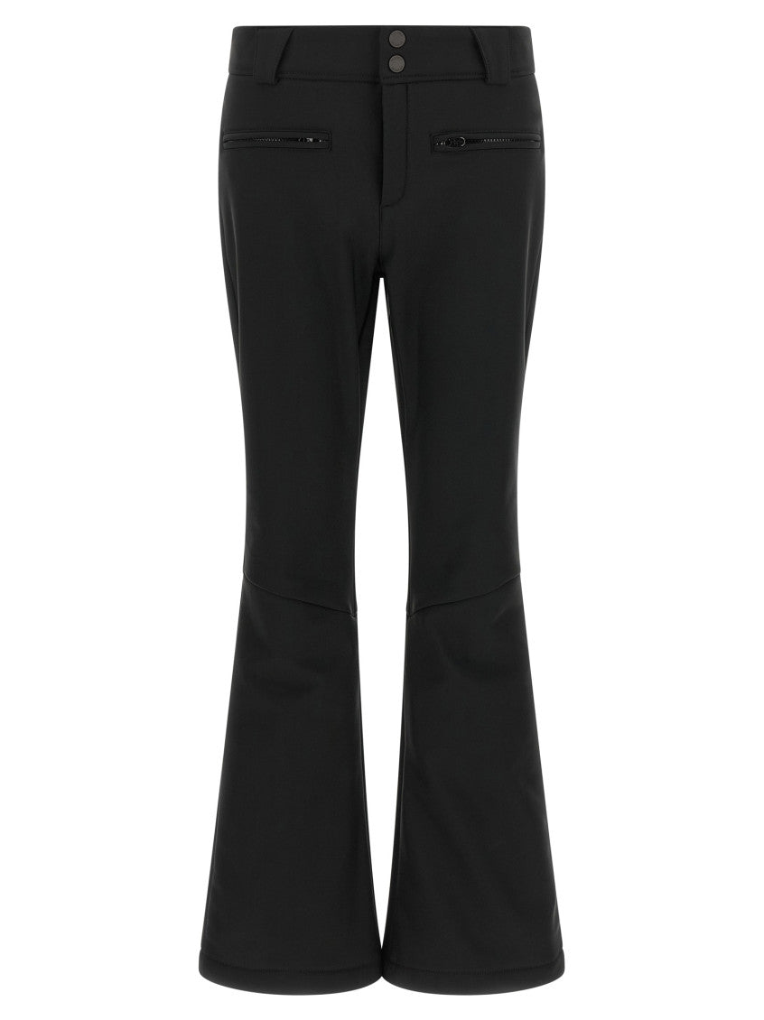 Black Skinny Flared Pants 1