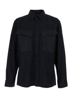 Black Regular Solid Overshirt 1