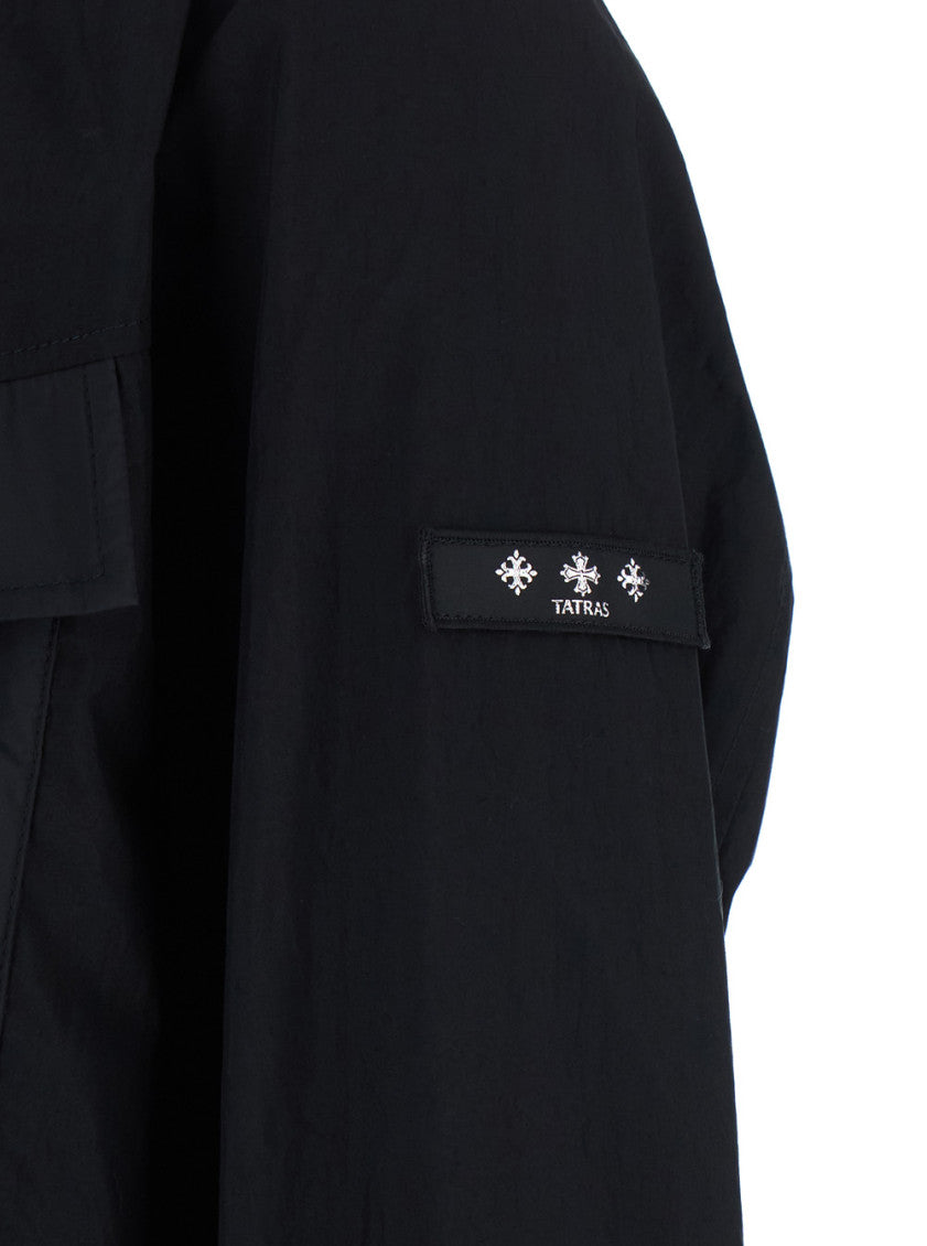 Black Regular Solid Overshirt 3