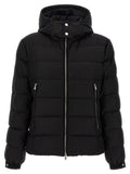 Black Quilted Down Jacket 1