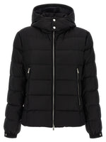 Black Quilted Down Jacket 1