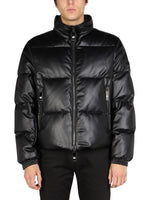 Black Mock Collar Jacket 1