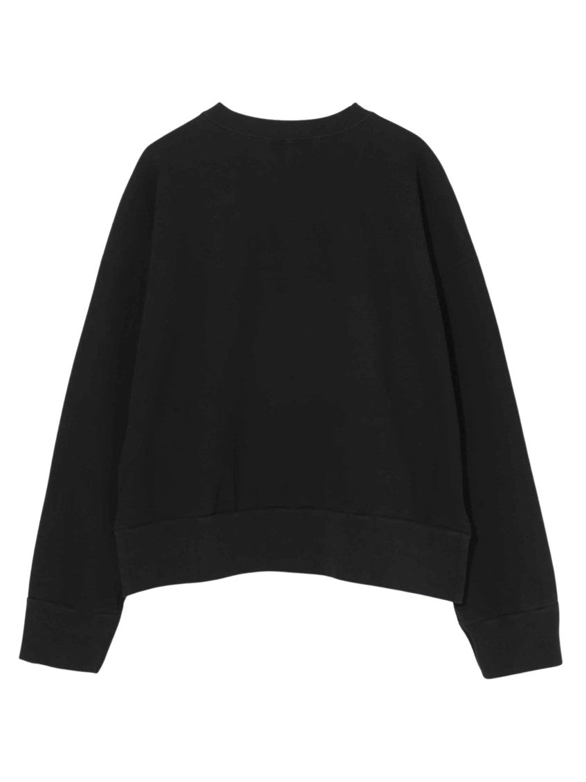 Black Crew Neck Sweatshirt 2