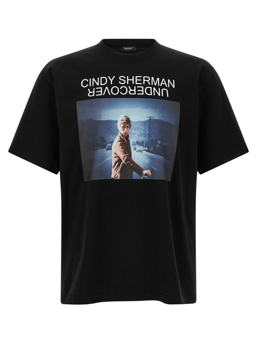 Black Graphic Print T-Shirt 1