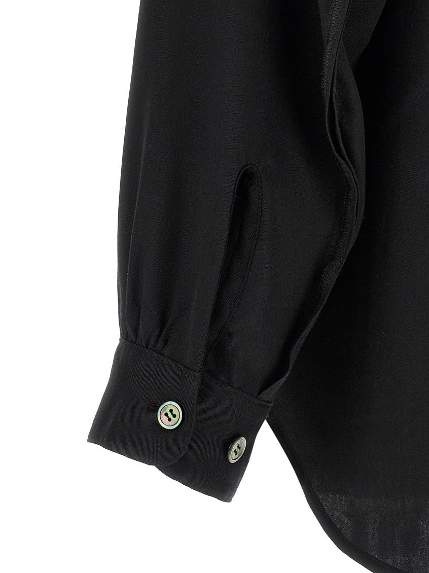 Black Graphic Print Shirt 4