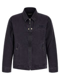 Dark Navy Shirt Collar Jacket 1
