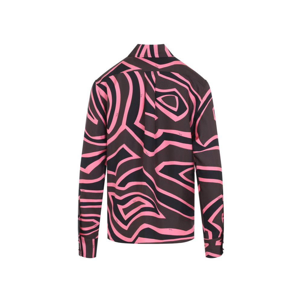 Multicolor Regular Abstract Shirt 2