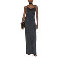 Dark Blue Scoop Neck Maxi Dress 1