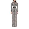 Grey Crew Neck Maxi Dress 1