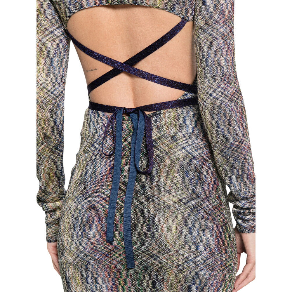 Grey Crew Neck Maxi Dress 5