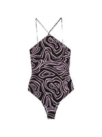 Multicolor  Abstract Swimwear 1