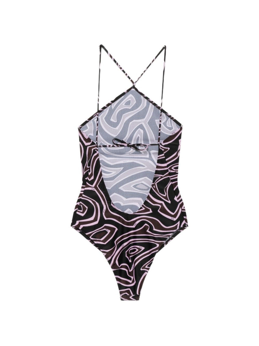 Multicolor  Abstract Swimwear 2