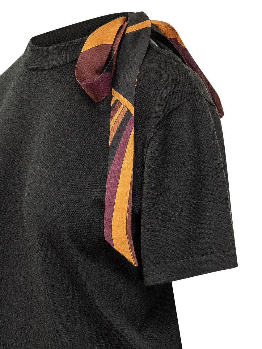 Black Crew Neck T-Shirt 3