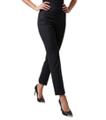 Black Skinny Flat Front Pants 1